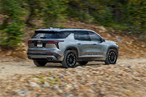 Traverse Rear angle view