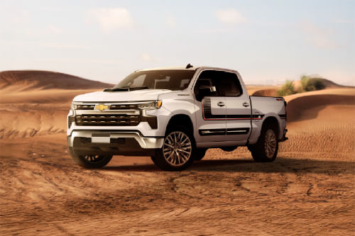 Chevrolet  Silverado Front angle low view