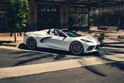 شفروليه كورفيت ستينغراي Front Cross Side View