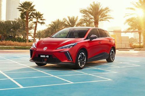 MG  4 Front angle low view