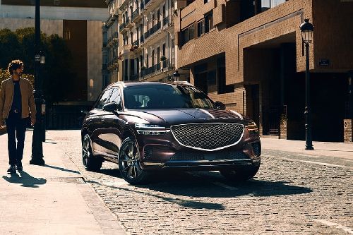 GV70 Tilted Front View