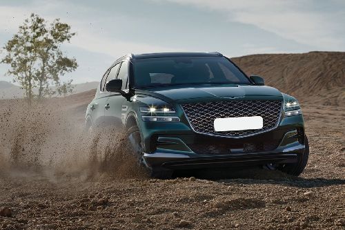 GV80 Tilted Front View