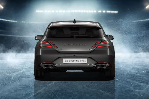 Full Rear View of Genesis G70 SB