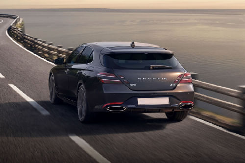 Rear Medium View of Genesis G70 SB