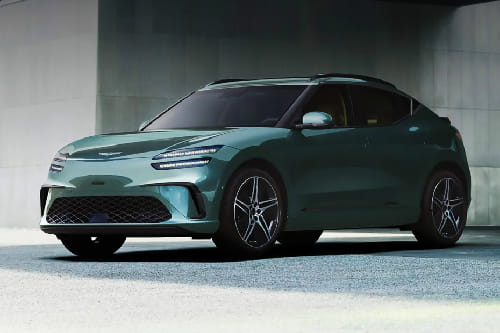 Genesis  GV 60 Front angle low view