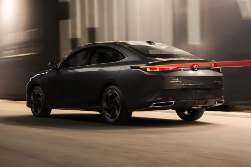 Rear Cross Side View of Changan Eado Plus