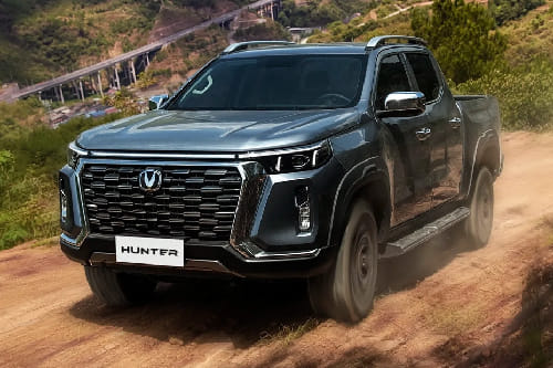 Changan  Hunter Front angle low view