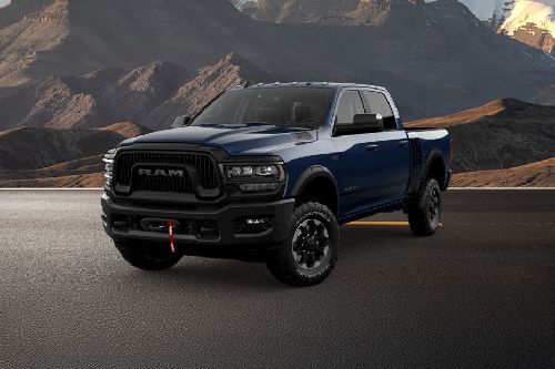 رام  2500 Front angle low view