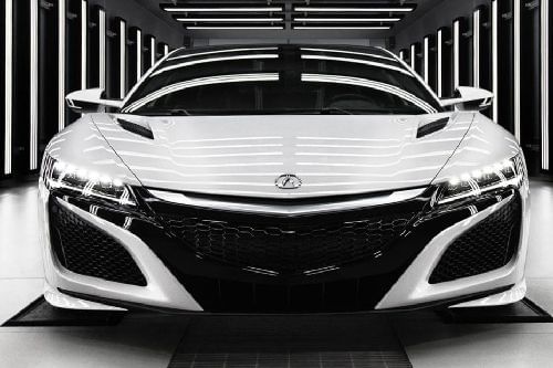 Full Front View of NSX