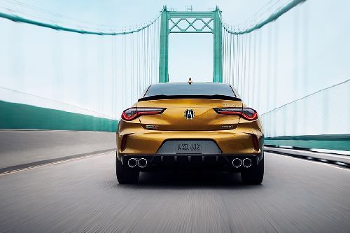Full Rear View of Acura TLX