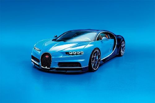 Bugatti  Chiron Front angle low view