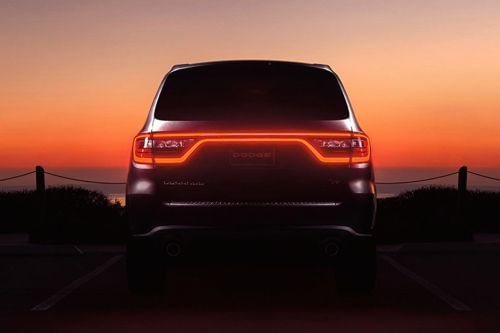 Full Rear View of Dodge Durango