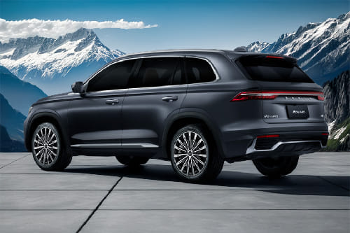 Rear Cross Side View of Geely MONJARO