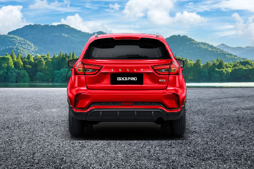 Full Rear View of Geely GX3Pro