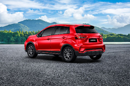 Rear Cross Side View of Geely GX3Pro