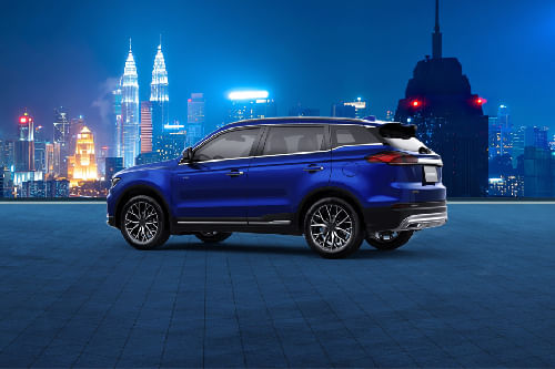 Rear Cross View of جيلي أزكارا