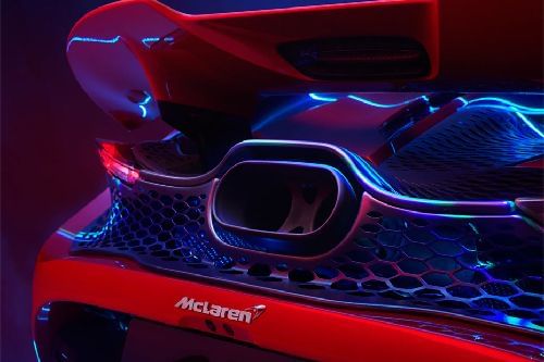 Exhaust Pipe of McLaren 750S