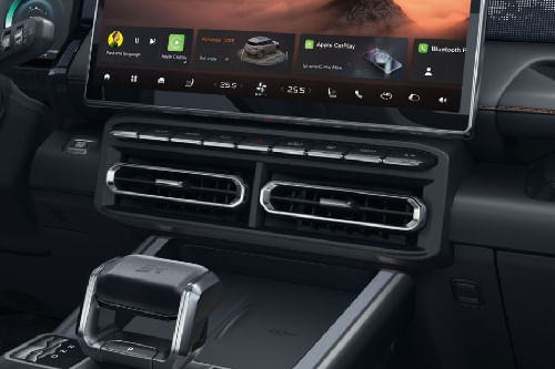 Front AC Controls of جيتور T1