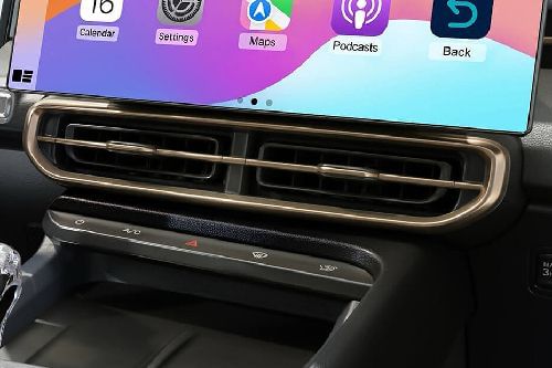 Front AC Controls of Soueast S09