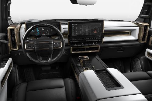 Dashboard View of HUMMER EV