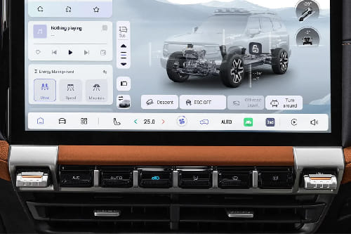 Front AC Controls of Deepal G318
