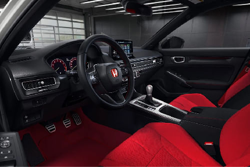 Dashboard View of CIVIC TYPE R