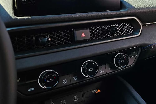 Front AC Controls of Honda Prelude