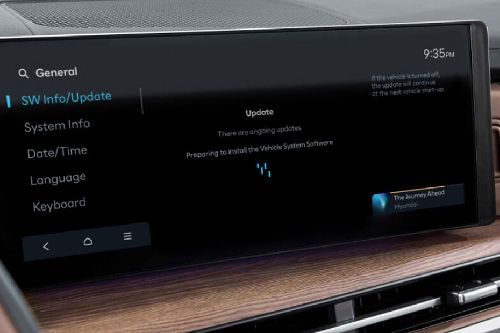 Santa Fe touch screen