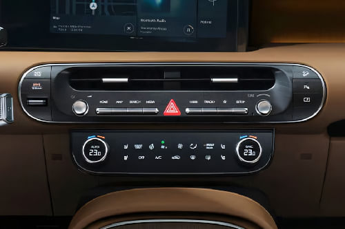 Front AC Controls of Hyundai Palisade