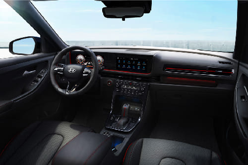 Dashboard View of Creta