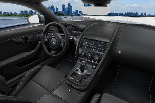 جاكوار   f-type    Passenger Cabin View