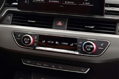 Front AC Controls of Audi A5 Sportback
