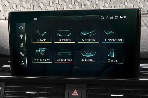 A5 Sportback touch screen