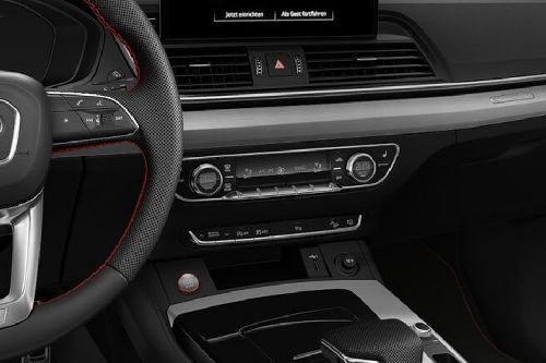 Front AC Controls of Audi SQ5 2025