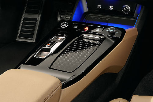 Center Controls of Audi A6L e-tron