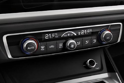 Front AC Controls of Audi Q3