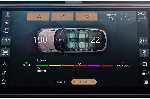 رينج روفر فيلار touch screen