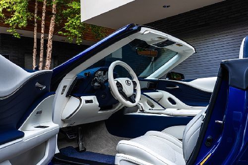 Lexus LC Inside Of Drivers Side Open Door