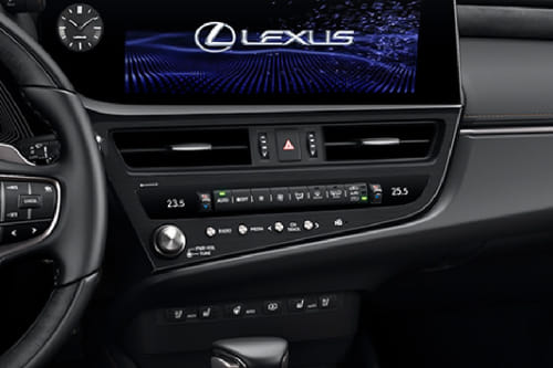 Front AC Controls of Lexus ES