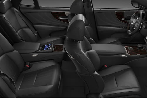 Lexus LS Front And Rear Seats Together