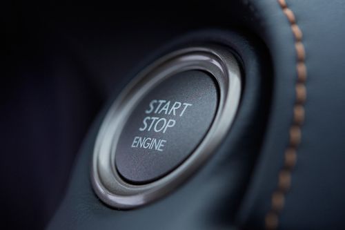 Lexus RC Engine Start Stop Button