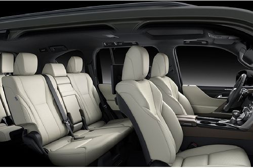 لكزس LX Front And Rear Seats Together
