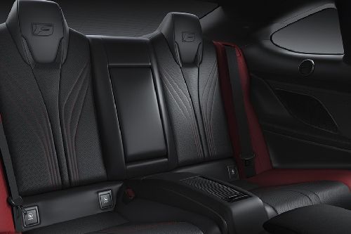 Lexus RC F Rear Seats