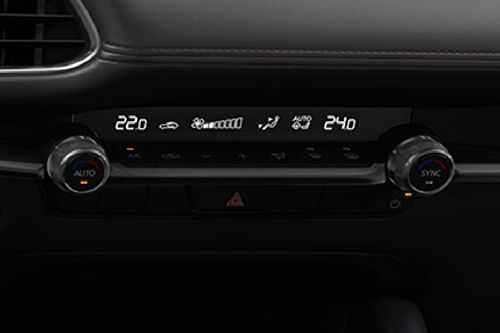 Front AC Controls of Mazda 3 Sedan