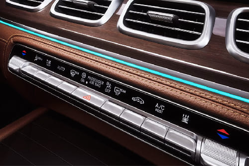 Front AC Controls of مرسيدس بنز الفئة جي أل إي كوبيه