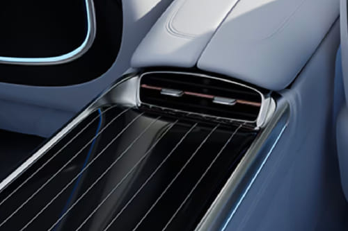 مايباخ إي كيو إس Rear AC Controls