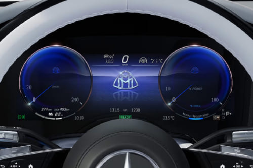 مايباخ إي كيو إس TachoMeter