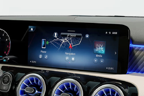 Stereo View of إيه إم جي إيه-كلاس سيدان