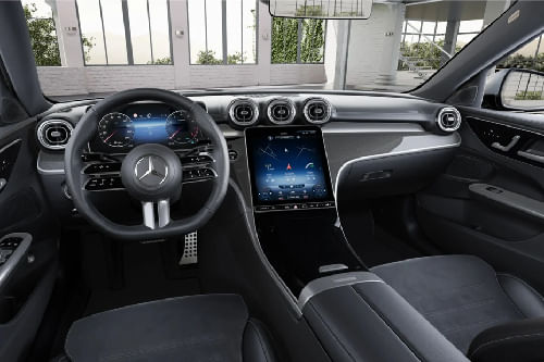 Dashboard View of AMG C-Class