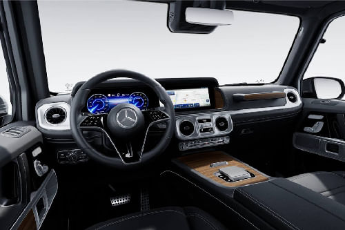 Dashboard View of جي-كلاس إلكتريك